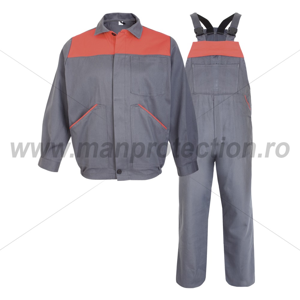 *Costum salopeta cu pieptar Gino, art. 5B04