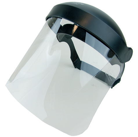 Set Viziera profesionala pentru industrie SAFE 3 Vizor PC si suport de cap