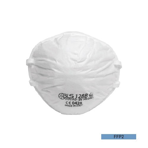 *SEMIMASCA SIMPLA FFP2 BLS, ART.D039 ( 128B )