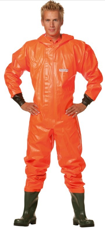 COMBINEZON DE PROTECTIE CU CIZME INTEGRATE, OVERALL, ART. A413 ( 580 )