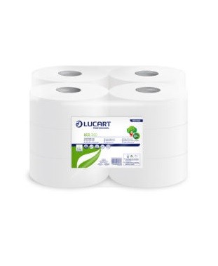 *HARTIE IGIENICA ROLA JUMBO DIN FIBRE RECUPERATE, ECO 200, ART. F232 ( 812098 )